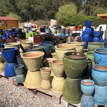 Vente de pots en terre grès près de Bordeaux