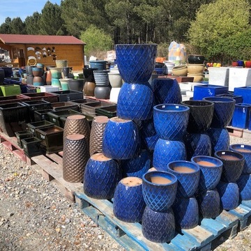 Vente de pots en terre grès près de Bordeaux