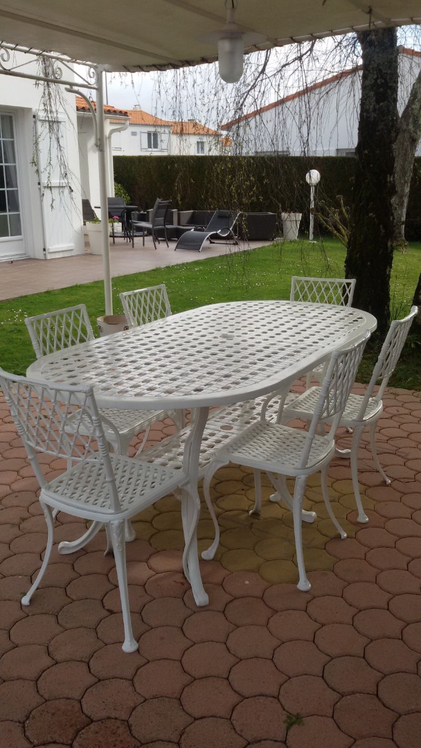 Salon de jardin, table, chaise, hamac,en Gironde, à Libourne et Bordeaux